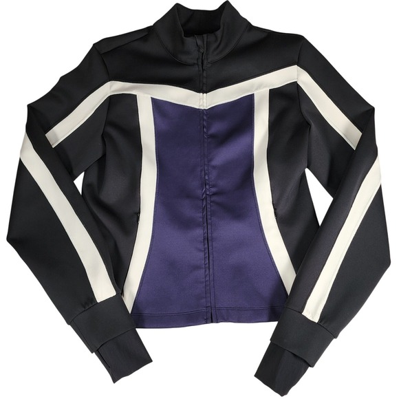 All Access Track Jacket Full Zip Color Block Athletic Jacket Activewear - Picture 1 of 12